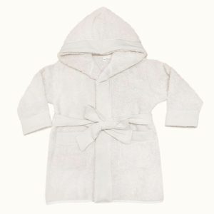Mjuk badrock i bomullsfrotté - 6m-18m